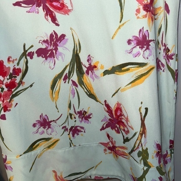 EUC Leith for Nordstrom Mint Spring Floral Dress Size Small - Picture 5 of 7
